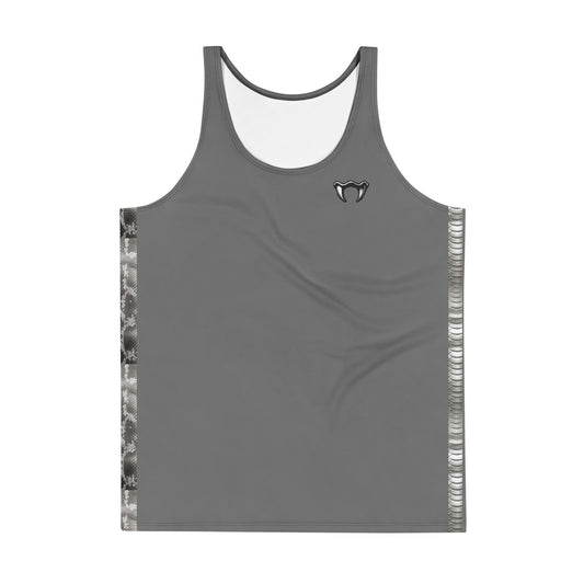Unisex Grey Skale Tank Top