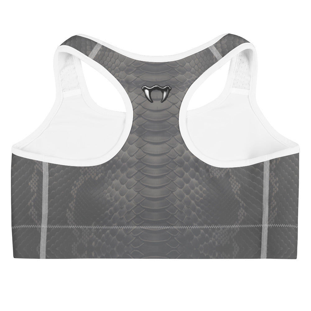 Grey Skale Sports bra
