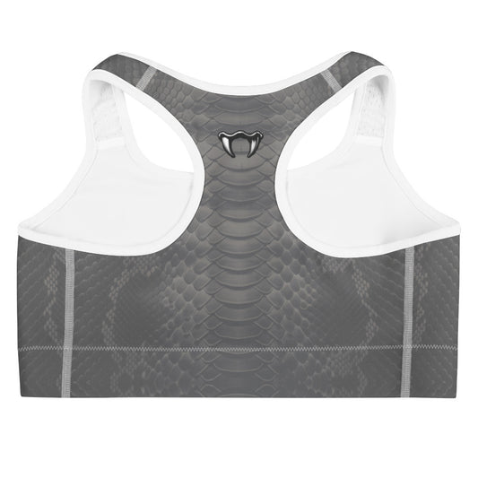 Grey Skale Sports bra