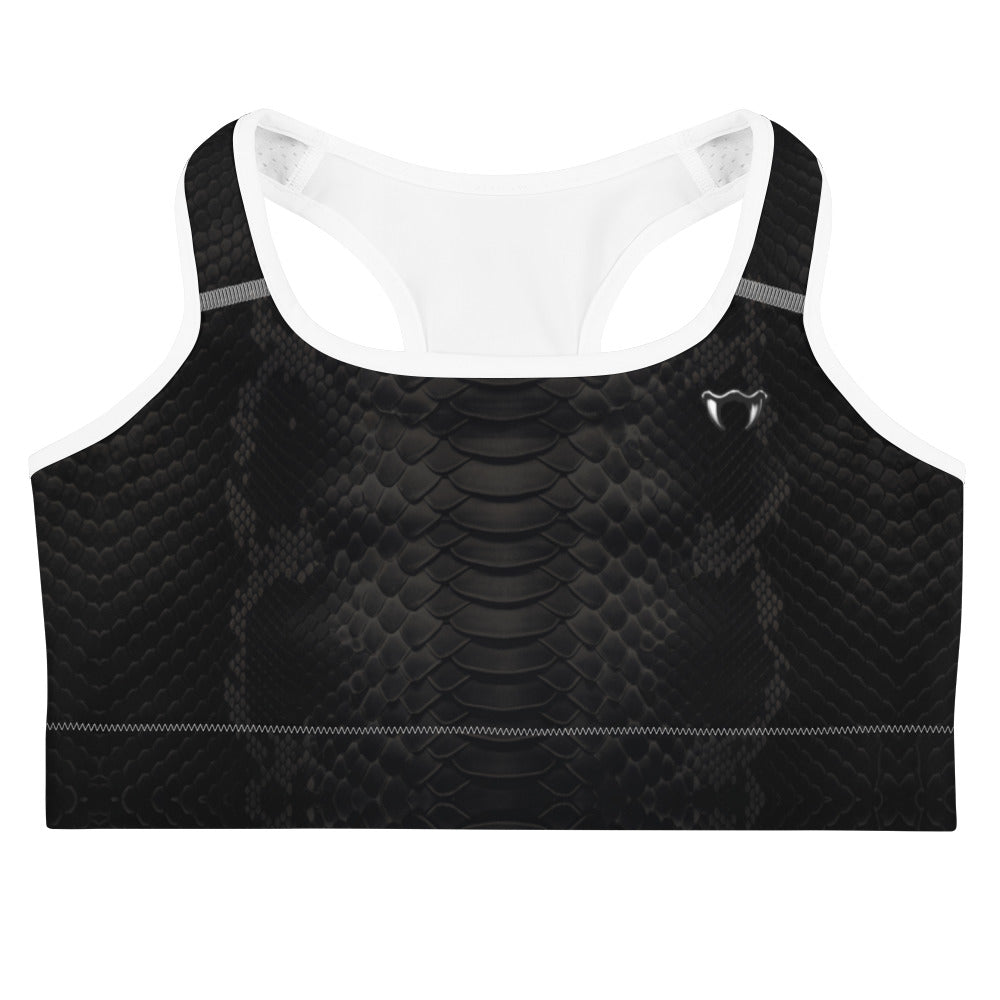 Black Skale Sports bra