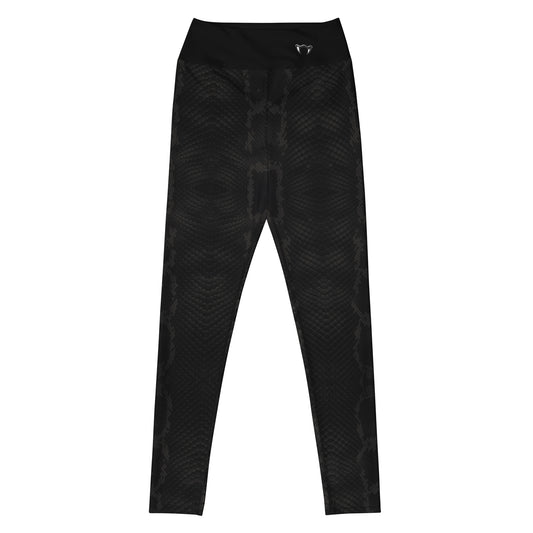 Black Skale Yoga Leggings